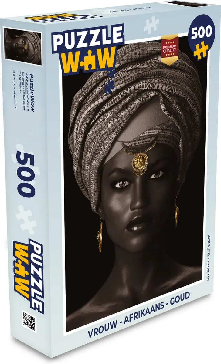 PuzzleWow Afrikaans Legpuzzel 500 Stuks