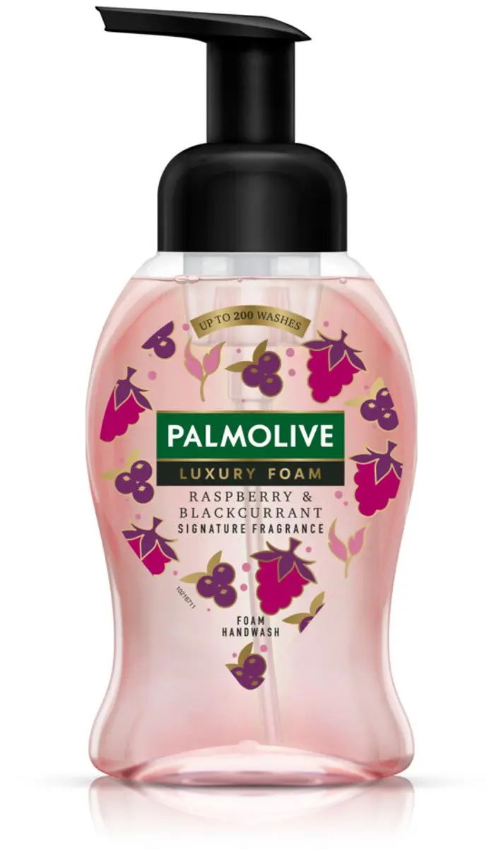 Palmolive Handzeep Luxury Foam Raspberry Blackcurrant - 12 x 250ml - afbeelding 2 van 2