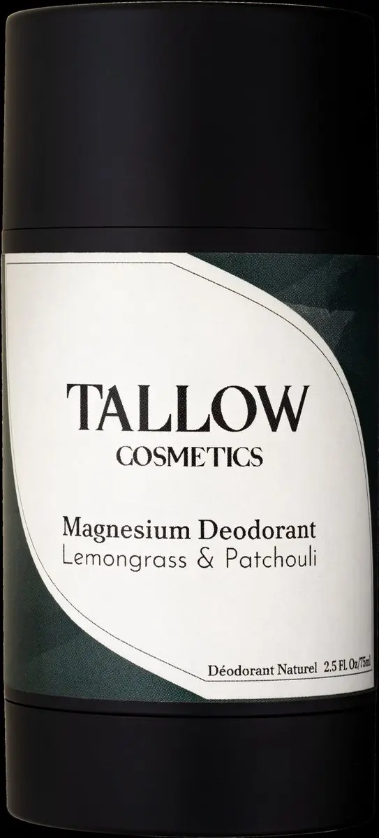 Tallow Cosmetics Magnesium Deodorant Lemongrass & Patchouli 75ml