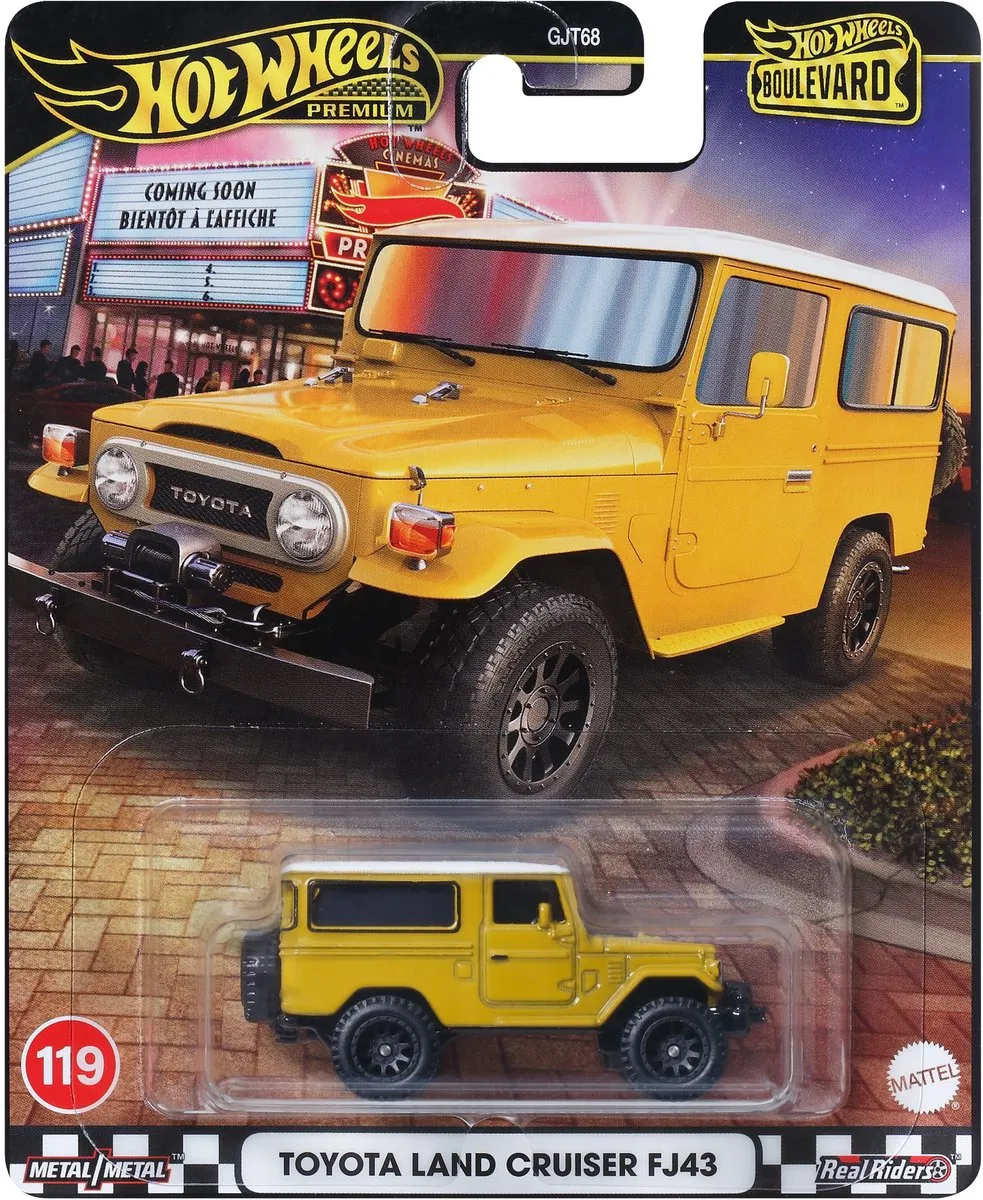 Hot Wheels Premium Boulevard Toyota Land Cruiser FJ43 JBL25