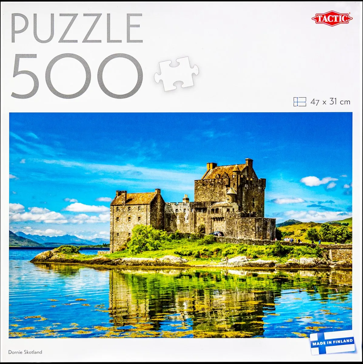 Tactic Dornie Scotland Puzzel 500 Stuks - Eilean Donan Castle