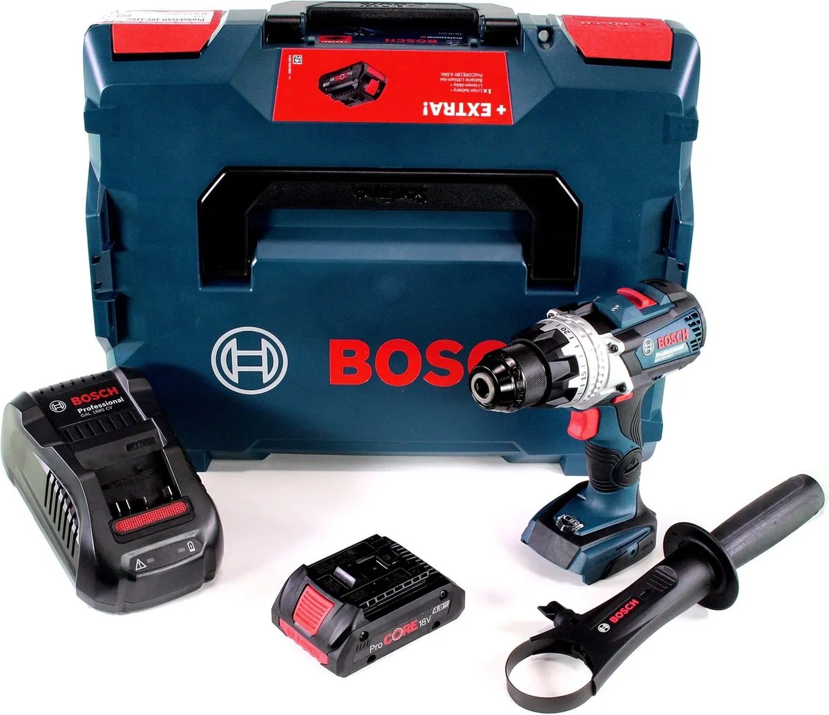 Bosch Professional GSR 18V-110 C Accuboormachine - 110Nm Borstelloos - 1x 4.0Ah Accu