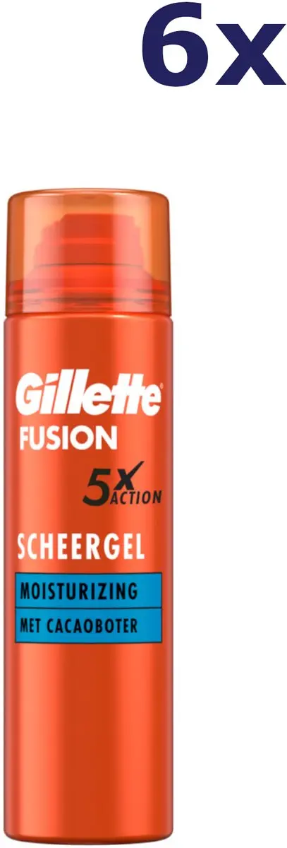 Gillette Moisturizing Scheergel Fusion 5 ProGlide