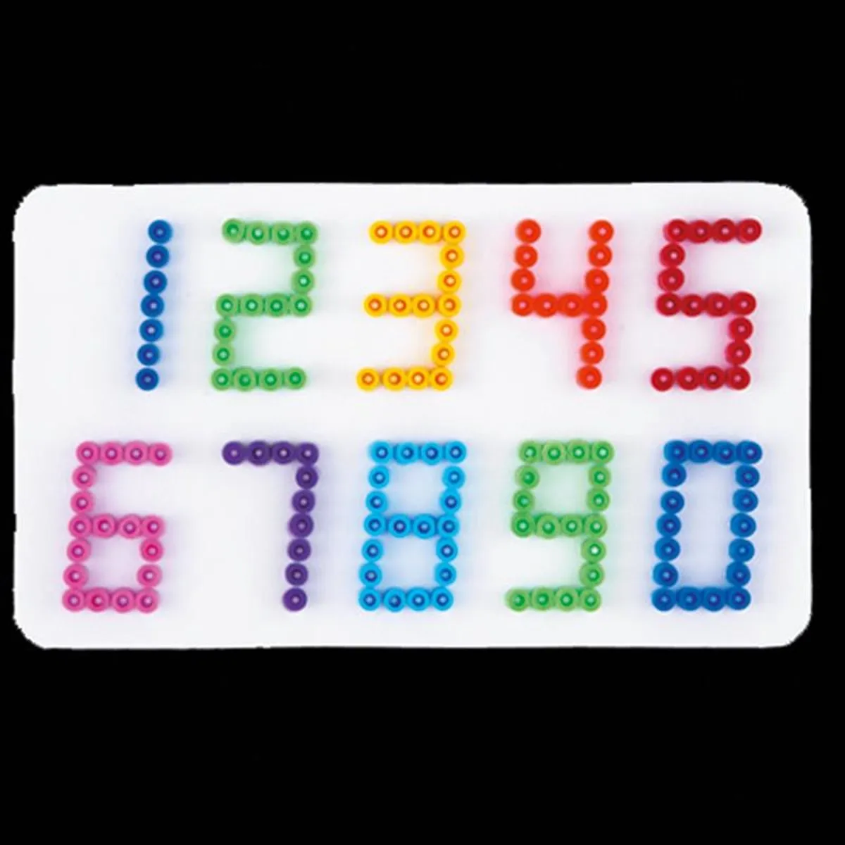Hama Grondplaten Cijfers en Letters - Wit