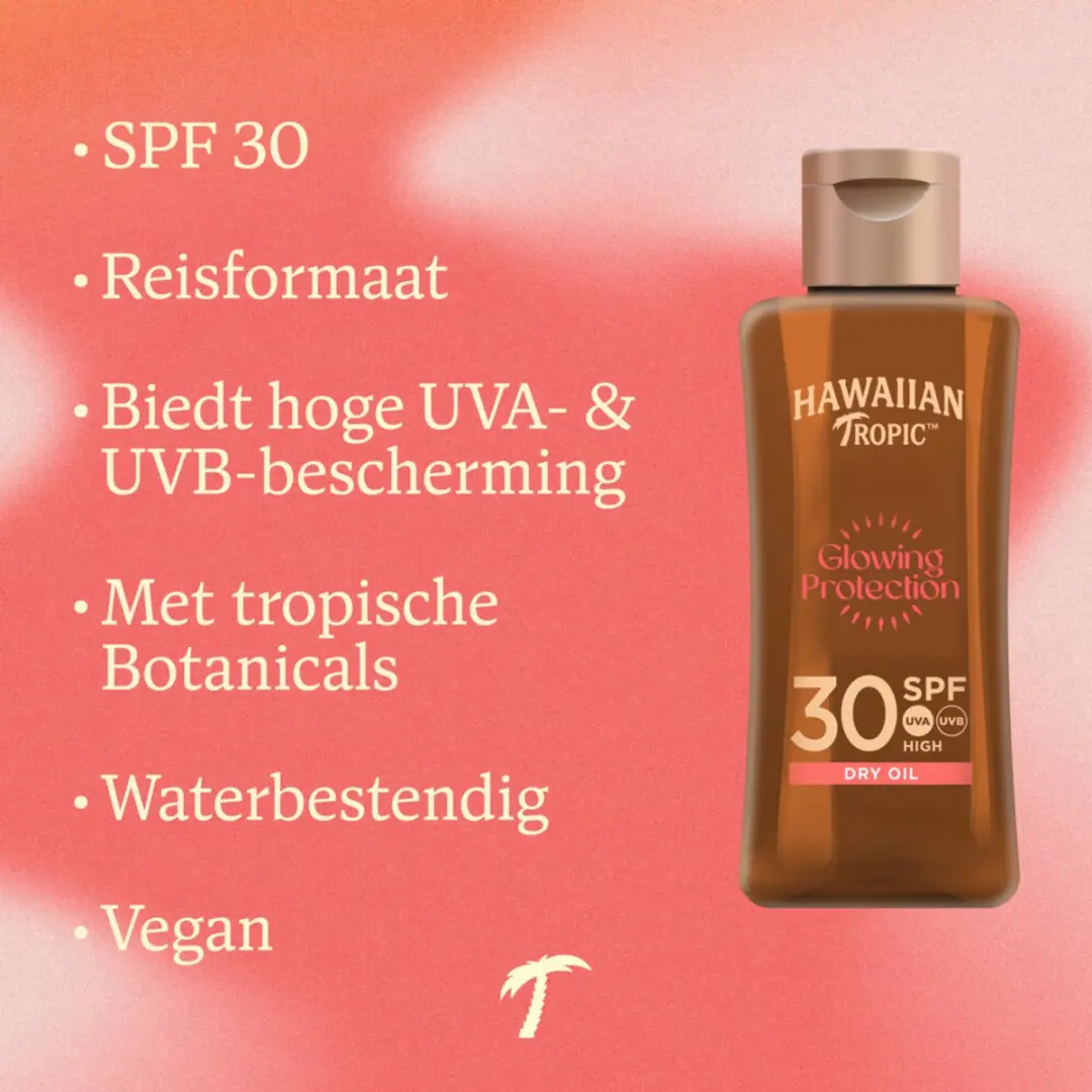 Hawaiian Tropic Glowing Protection SPF 30 Dry Oil - 6x 75ml - afbeelding 5 van 5