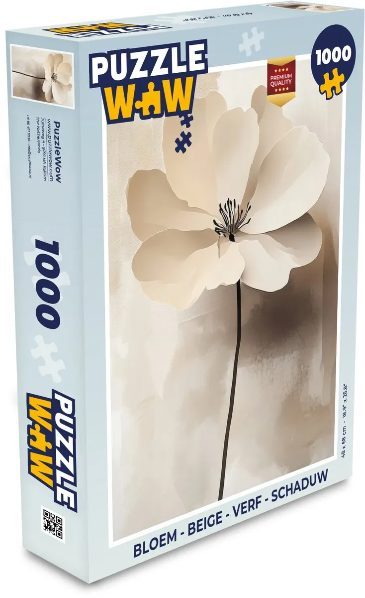 PuzzleWow Legpuzzel Bloem