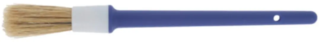 Ivana Kwast Rond PVC Steel Nr.8