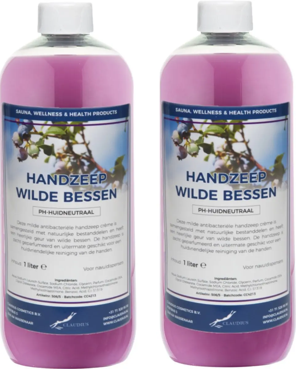 Handzeep Wilde Bessen 1 liter