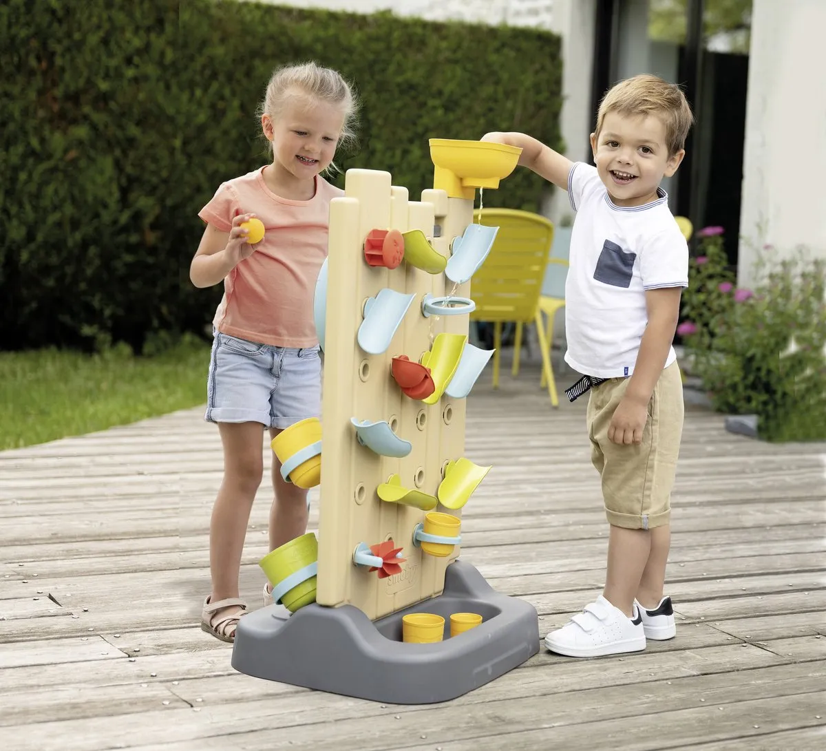 Smoby Activiteitenwand Waterspel Werpspel - 7600840300 - Multicolor - afbeelding 6 van 6