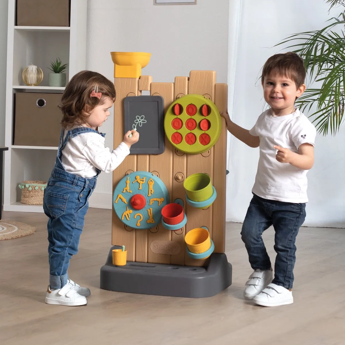 Smoby Activiteitenwand Waterspel Werpspel - 7600840300 - Multicolor - afbeelding 4 van 6