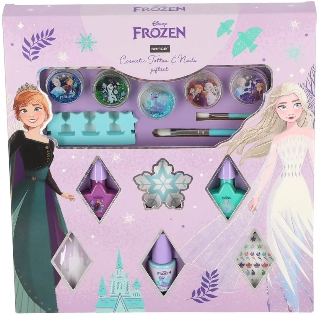 Disney Frozen giftset tattoo & nails 13-delig