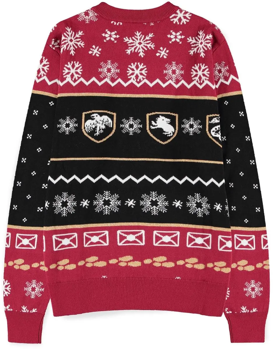 Harry Potter Kersttrui Hogwarts - 2XL - afbeelding 3 van 4