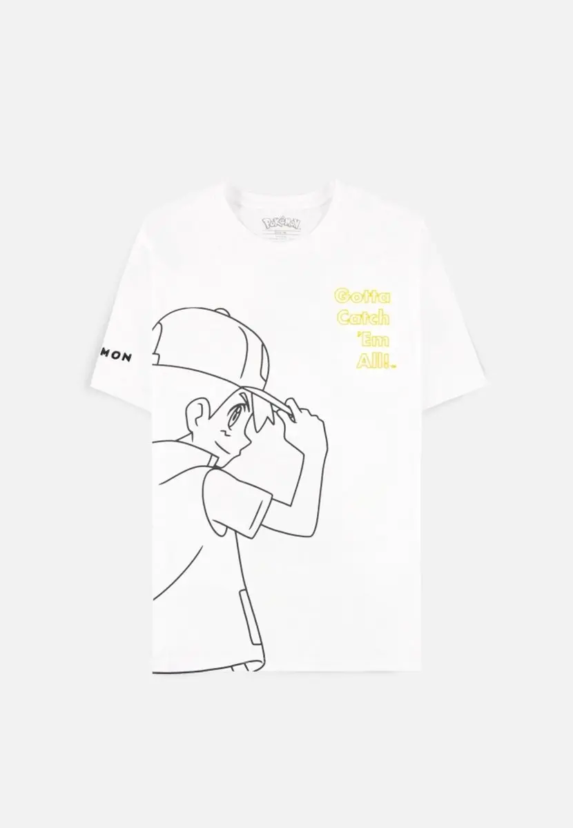 Pokémon Ash Heren T-shirt