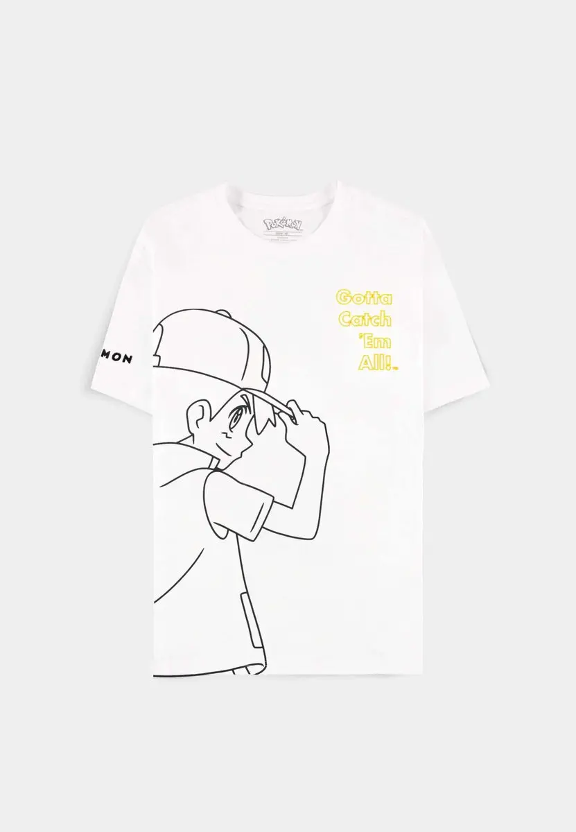 Pokémon Ash Heren T-shirt - afbeelding 5 van 5