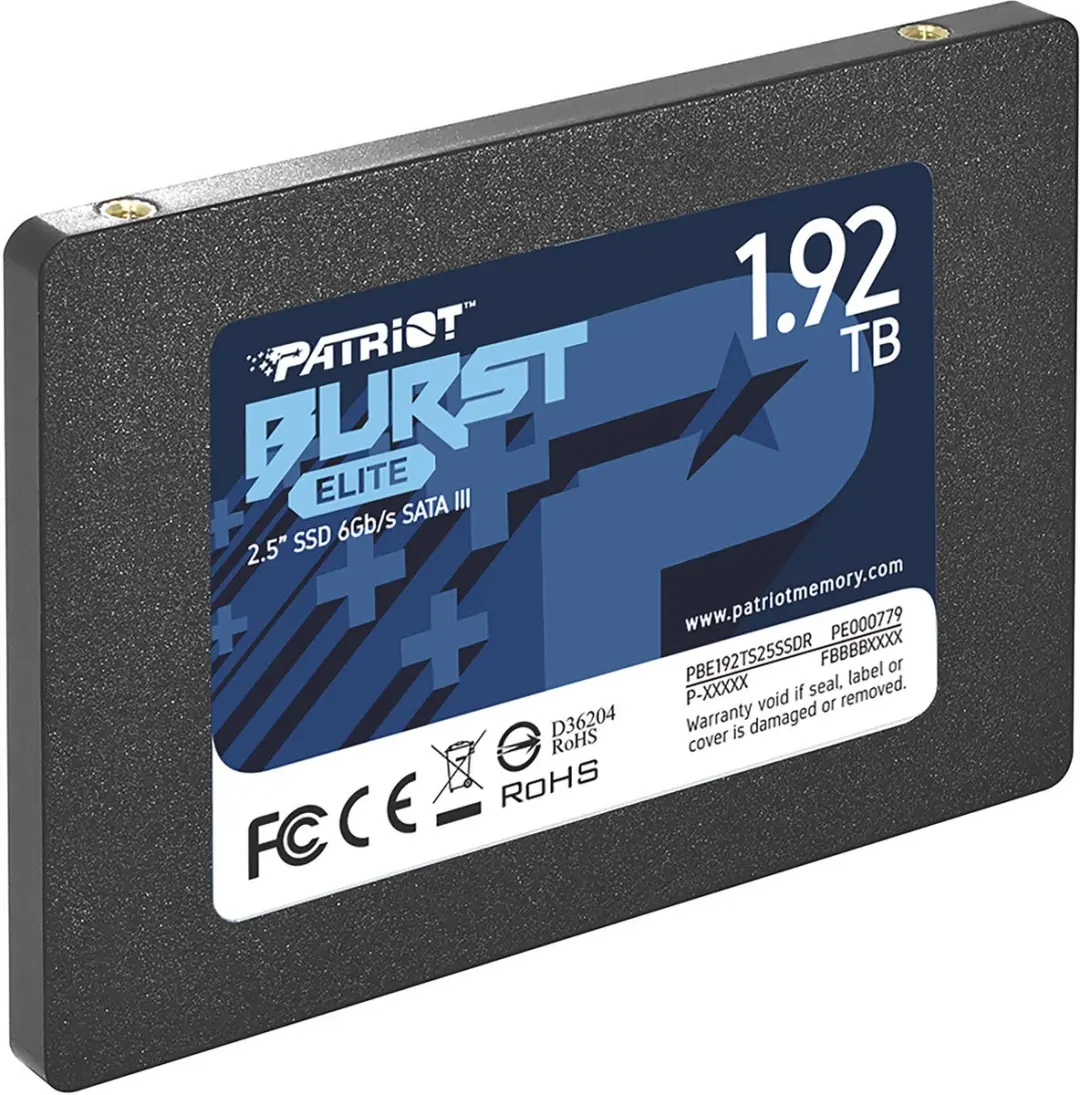 Patriot Burst Elite PBE192TS25SSDR SSD - 1,92TB - afbeelding 4 van 6