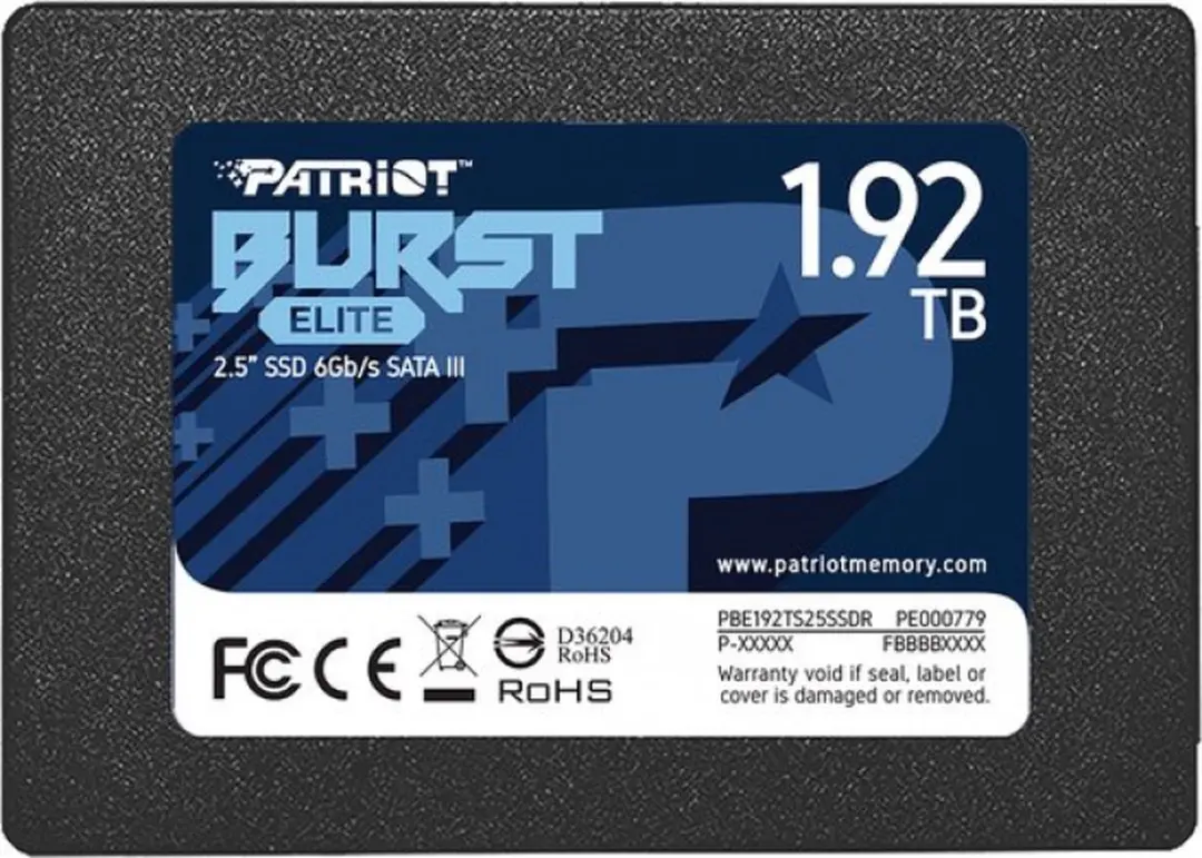 Patriot Burst Elite PBE192TS25SSDR SSD
