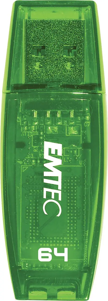 Emtec C410 ECMMD64G2C410 USB-stick 64GB - Groen - afbeelding 6 van 6