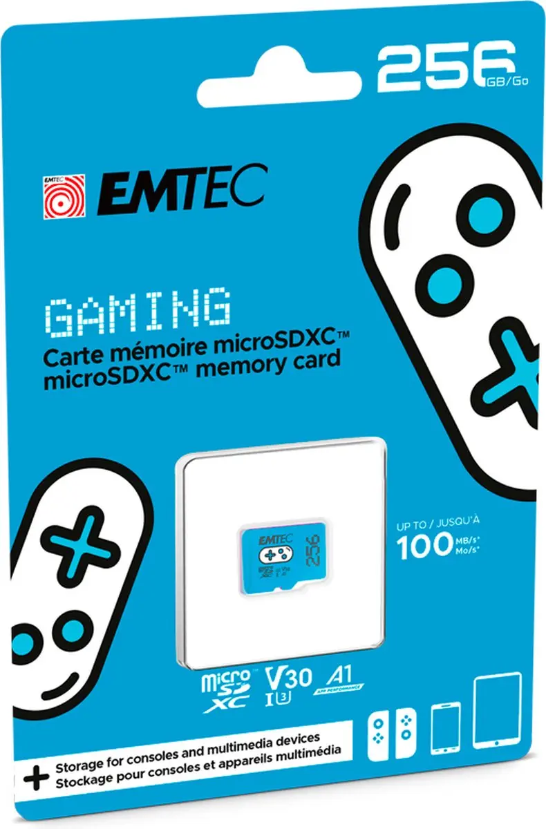 Emtec ECMSDM256GXCU3G microSDXC geheugenkaart 256GB - afbeelding 5 van 6