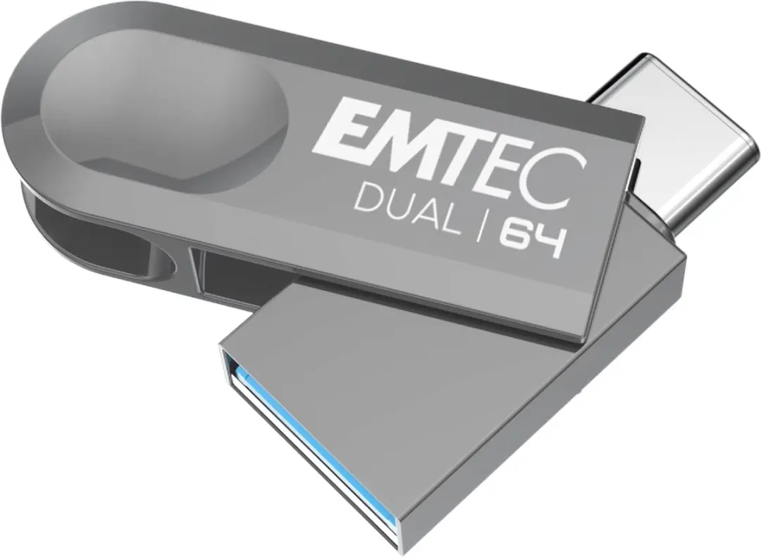 Emtec D280 Dual USB-stick 64GB ECMMD64GD283