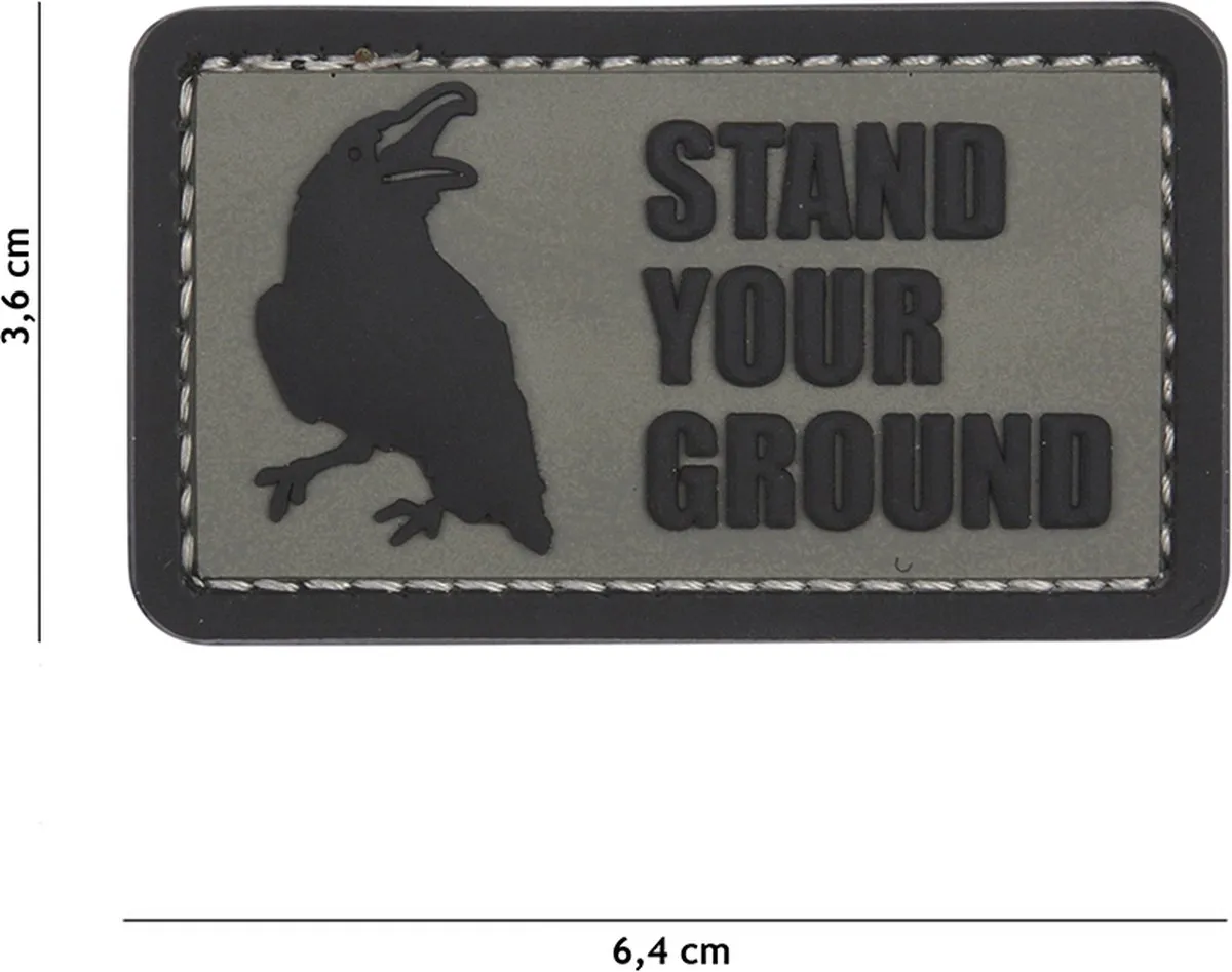 101 Inc Embleem 3D PVC Stand Your Ground