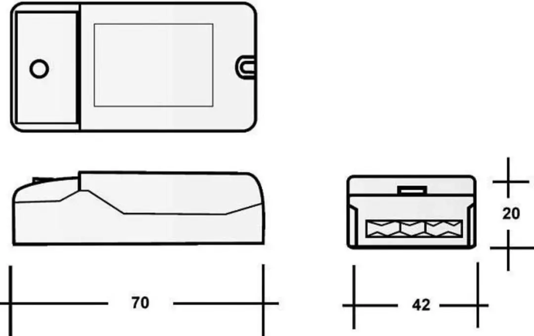 Barthelme 66000500 LED-driver 10.5W 500mA 24V - afbeelding 2 van 4