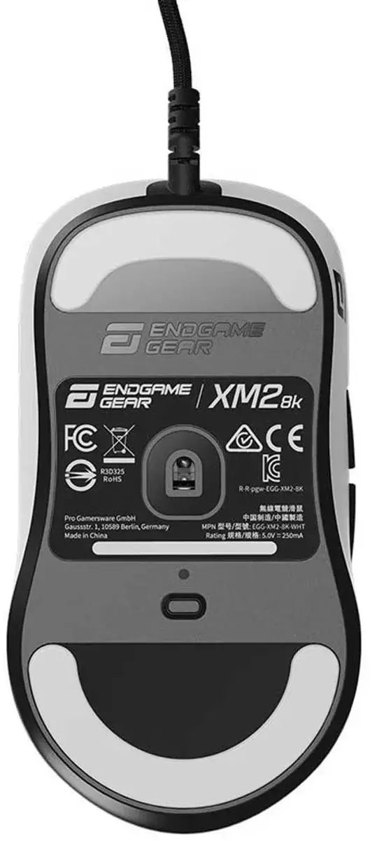 Endgame Gear XM2 EGG-XM2-8K-WHT Gaming Muis - Wit - afbeelding 6 van 6