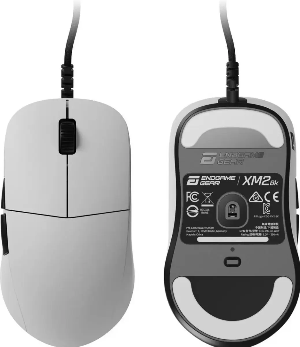 Endgame Gear XM2 EGG-XM2-8K-WHT Gaming Muis - Wit - afbeelding 3 van 6