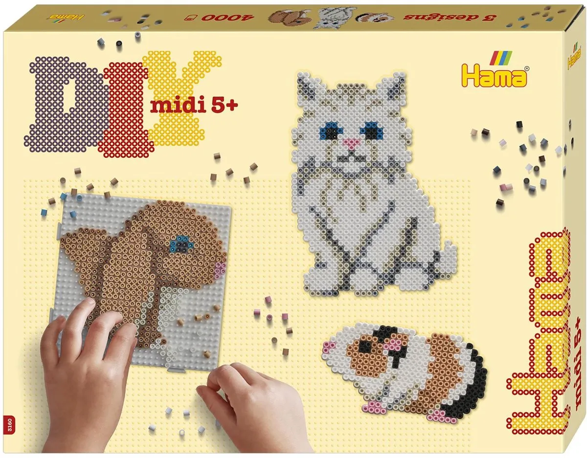 Hama Strijkkralen Blauw - 4000 Stuks