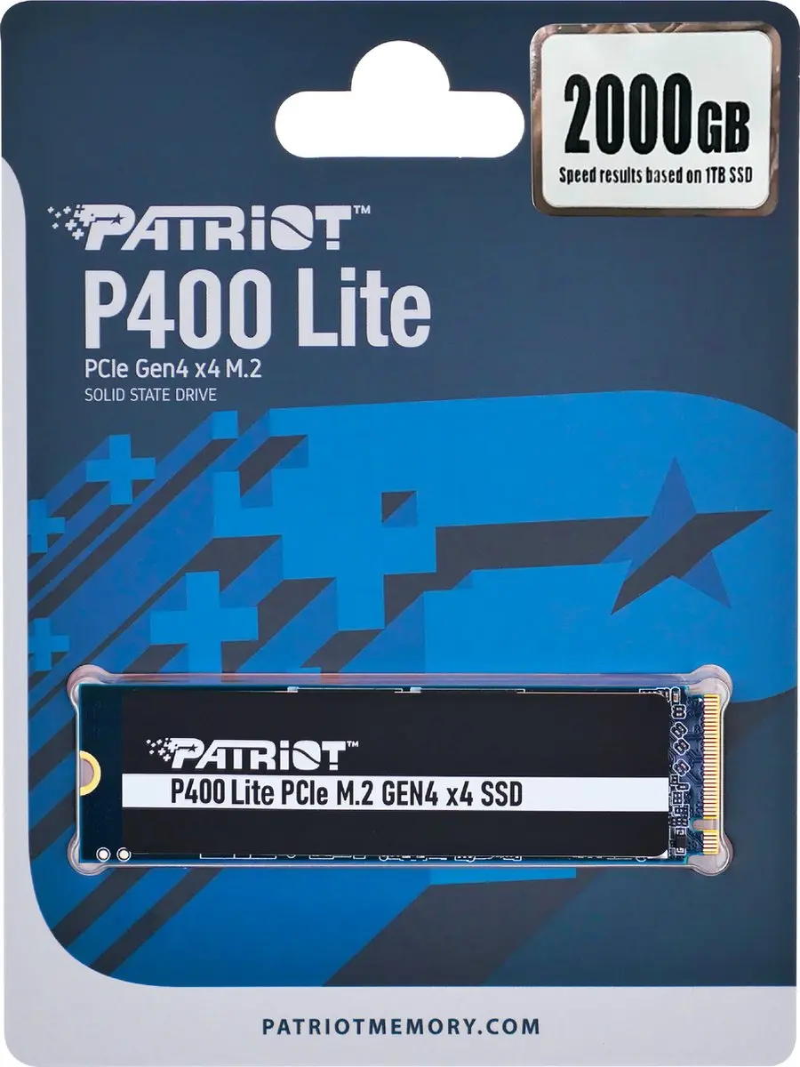 Patriot Viper P400 Lite P400LP2KGM28H SSD - 2TB - afbeelding 2 van 6