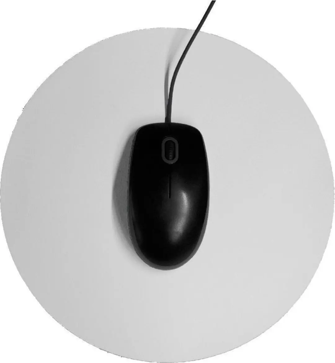 IVOL Muismat rond 26 cm Wit