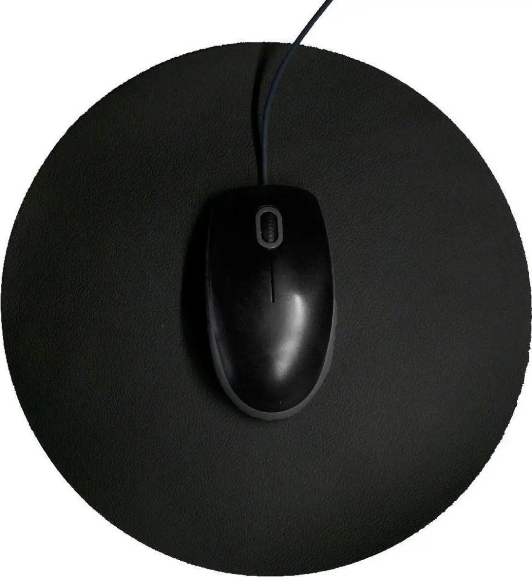 IVOL Muismat rond 26 cm Zwart