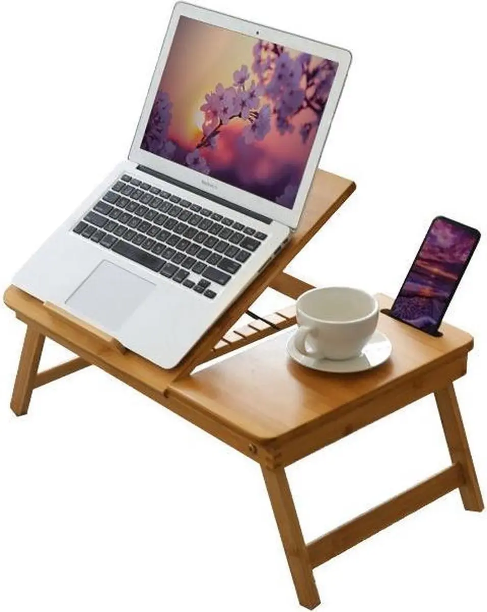 IVOL Laptoptafel voor op schoot Bamboe