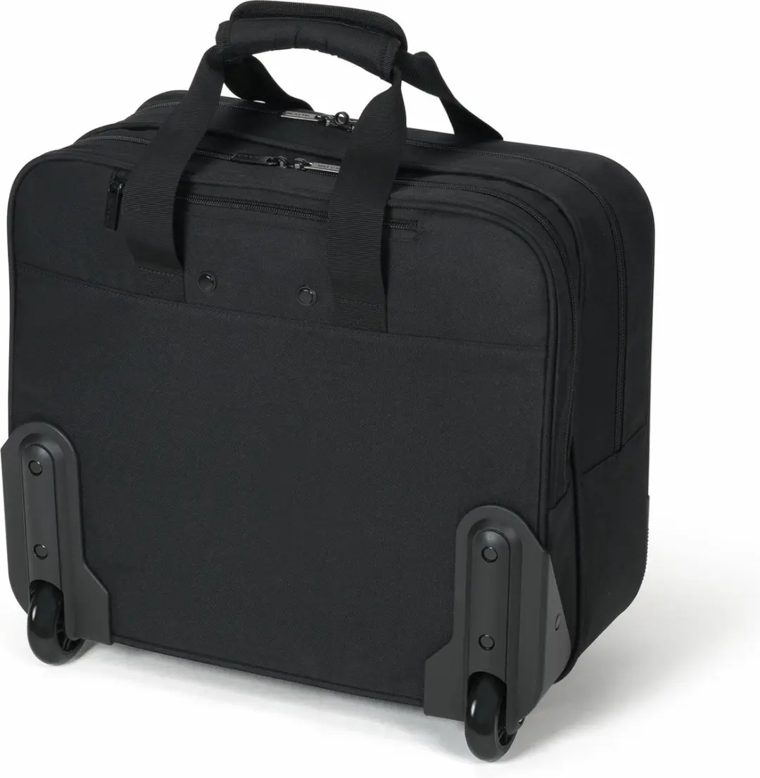 Dicota Traveller Eco BASE D31985-RPET Laptoptrolley - Zwart - afbeelding 5 van 6
