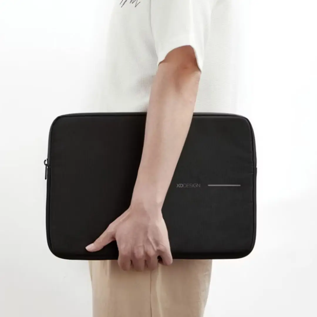 XD Design P706.201 Laptoptas 14 inch - Zwart - afbeelding 4 van 6