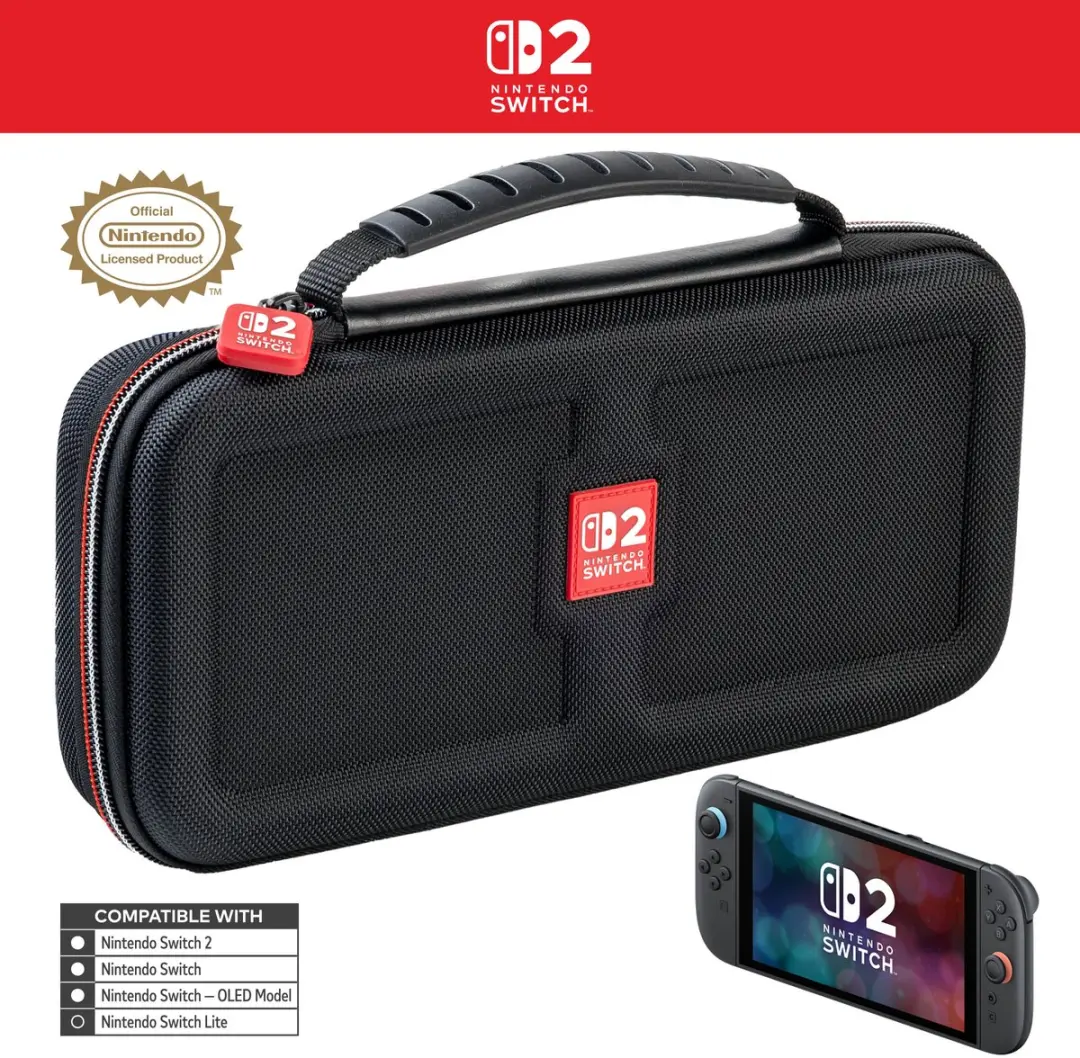 Nintendo Switch 2 Deluxe Beschermhoes NS241 - Zwart - afbeelding 5 van 6