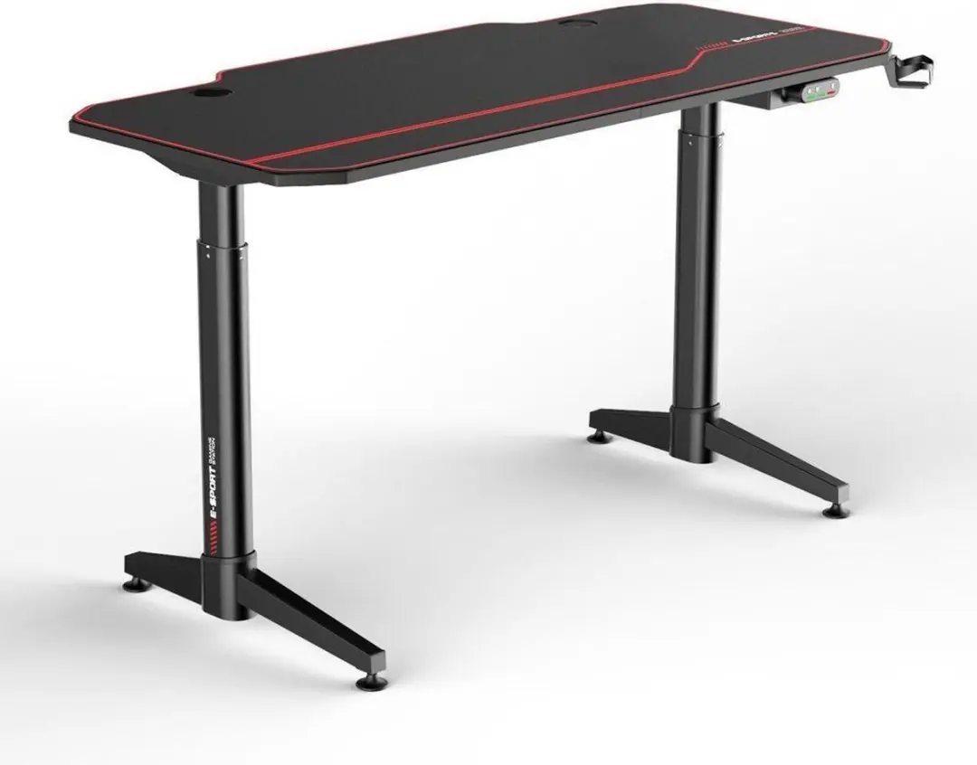 IVOL Gaming bureau Elektrisch verstelbaar 140x66cm