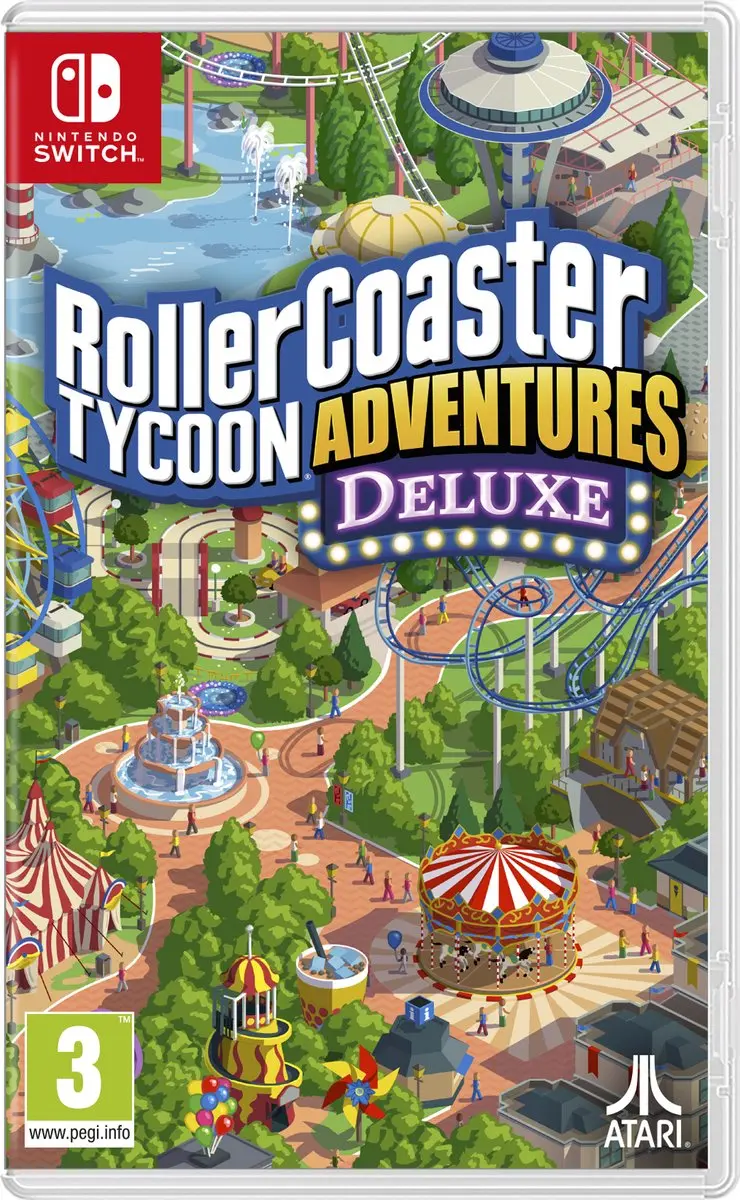 Nintendo RollerCoaster Tycoon Adventures Deluxe
