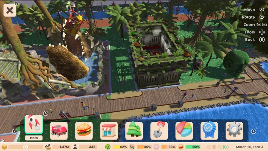 Nintendo RollerCoaster Tycoon Adventures Deluxe - Switch - afbeelding 3 van 6