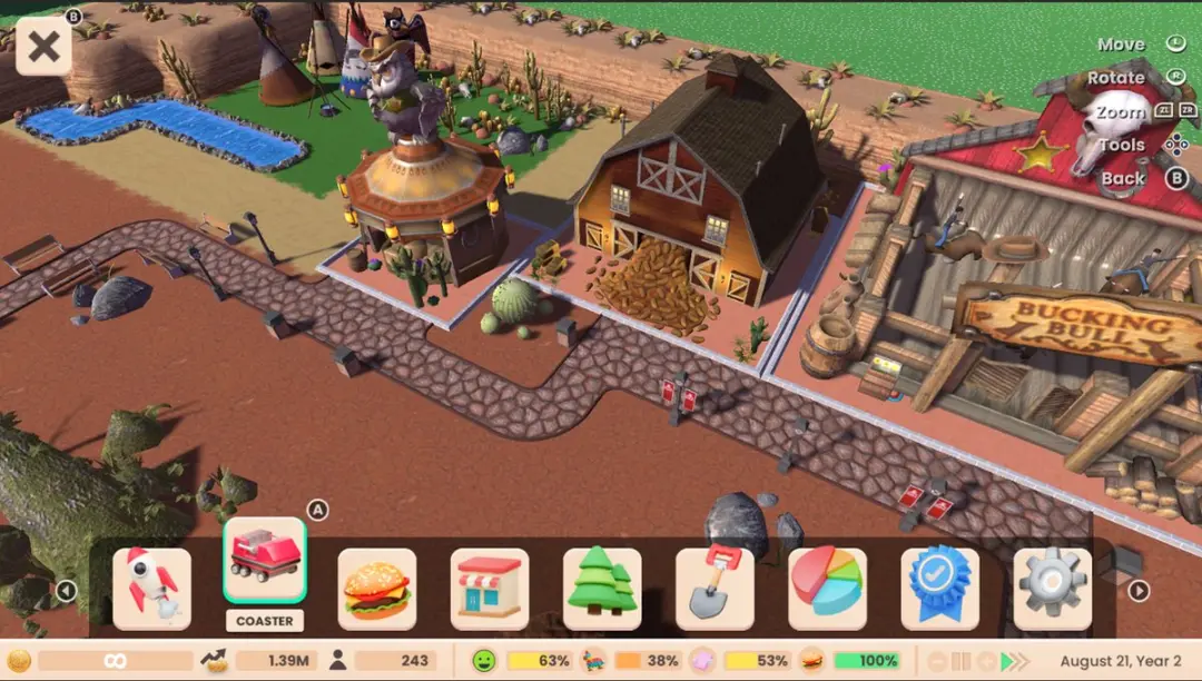 Nintendo RollerCoaster Tycoon Adventures Deluxe - Switch - afbeelding 4 van 6
