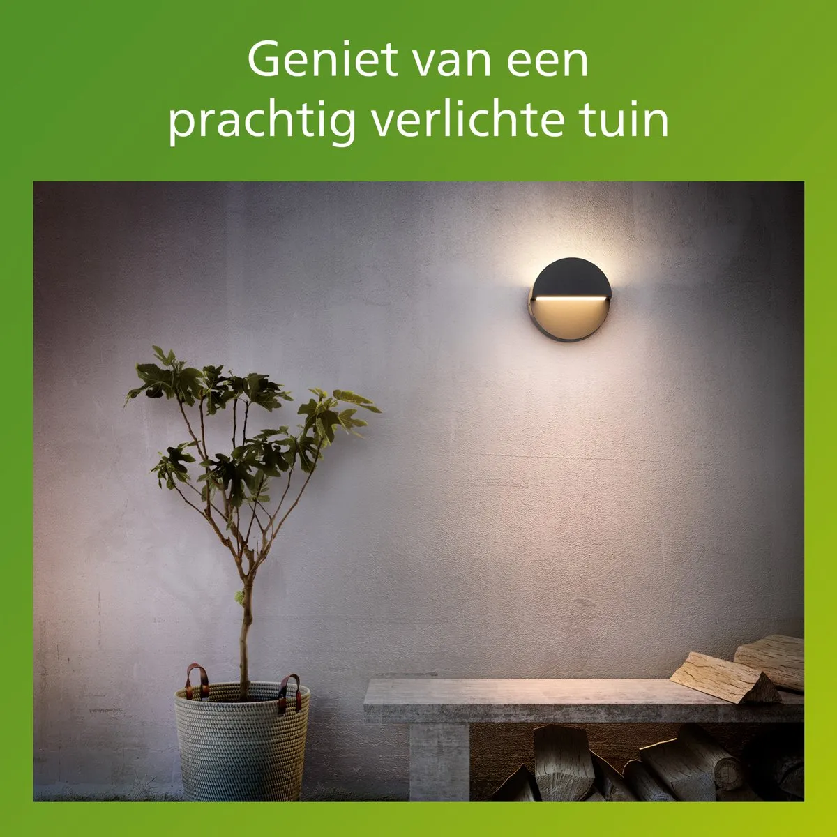 Philips Valor Wandlamp Antraciet - 2x4.3W Warmwit 2700K