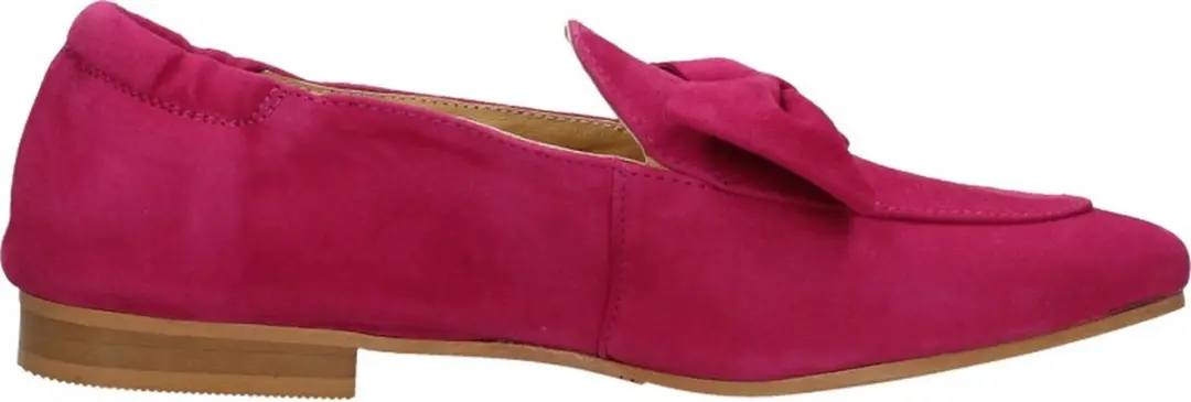 Tango Nicolette 9C Pink Kid Suede Loafer