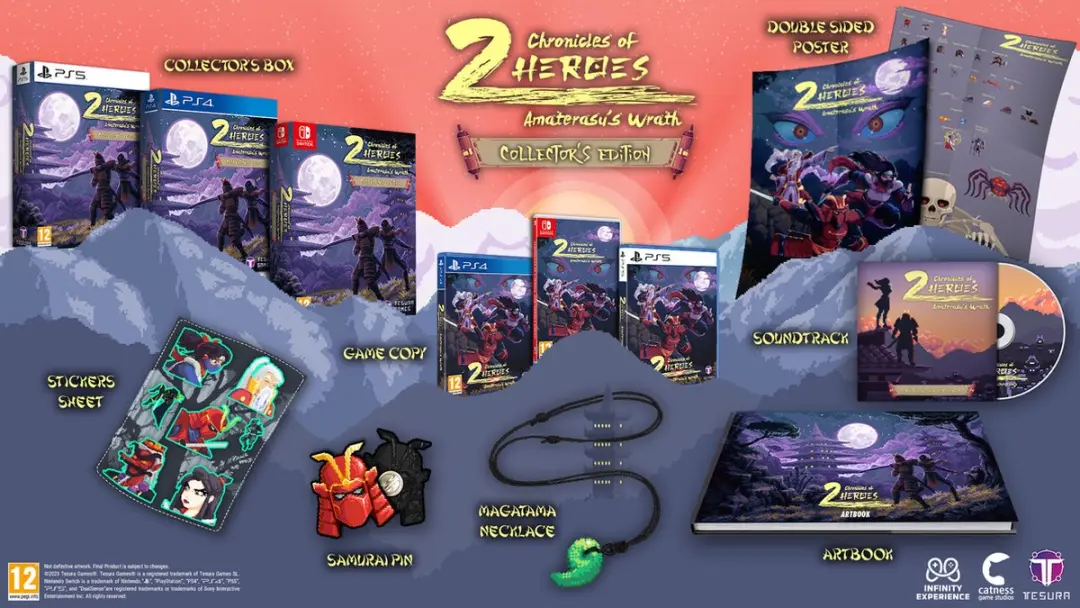 Chronicles of 2 Heroes: Amaterasu's Wrath Collector's PS4 - afbeelding 2 van 6