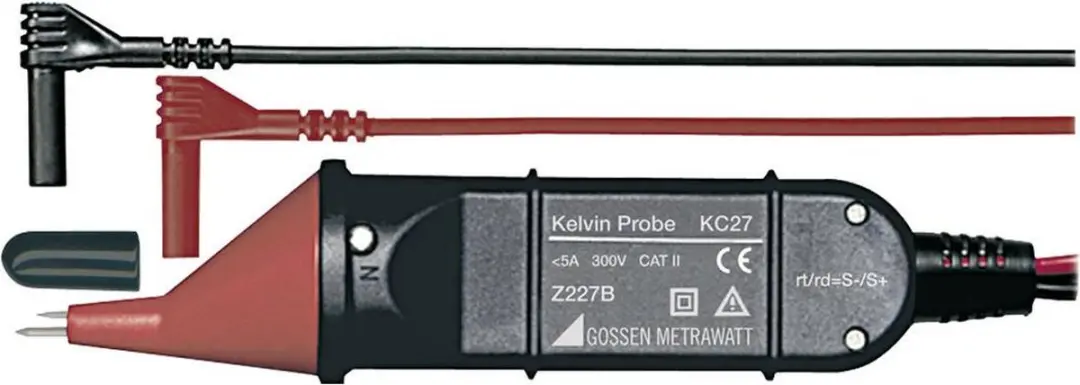 Gossen Metrawatt Z227B KC27-Set Kelvin-sondes - afbeelding 6 van 6