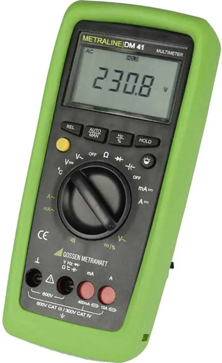 Gossen Metrawatt MetraLine DM41 M192A Multimeter - Groen - afbeelding 4 van 5