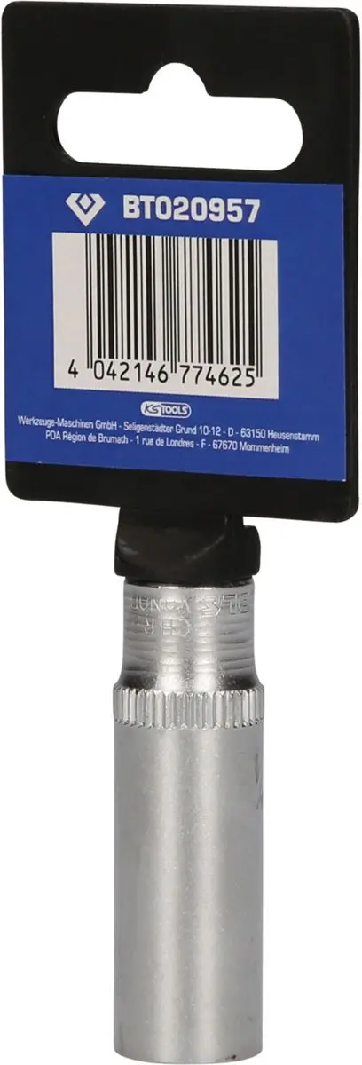 Brilliant Tools BT020957 Dopsleutel 1/4" 11 mm Lang - afbeelding 4 van 4