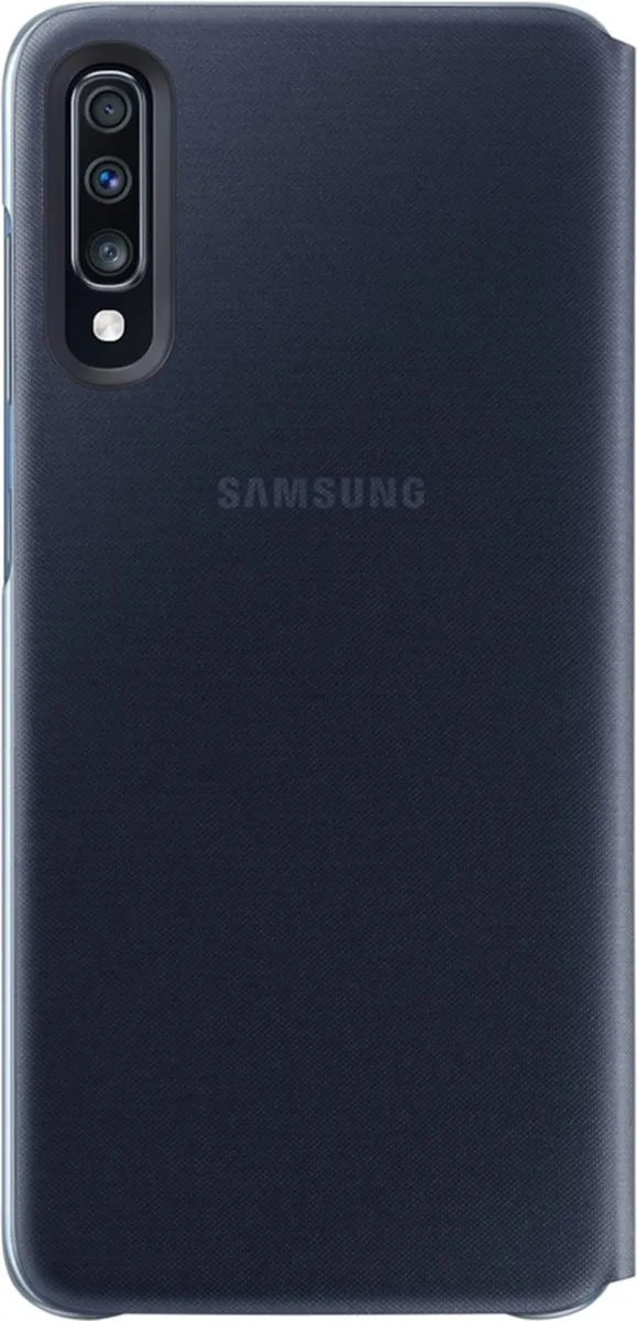Samsung EF-WA705PBEGWW Flip Wallet Hoes - Galaxy A70 - Donkerblauw