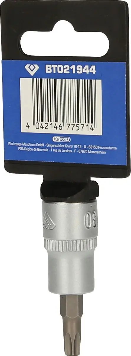 Brilliant Tools BT021944 Torx Bitmof T30 - 3/8" - afbeelding 3 van 4