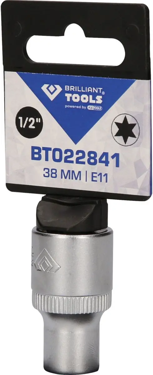 Brilliant Tools BT022841 Torx-E-dop E11 1/2" - afbeelding 3 van 4