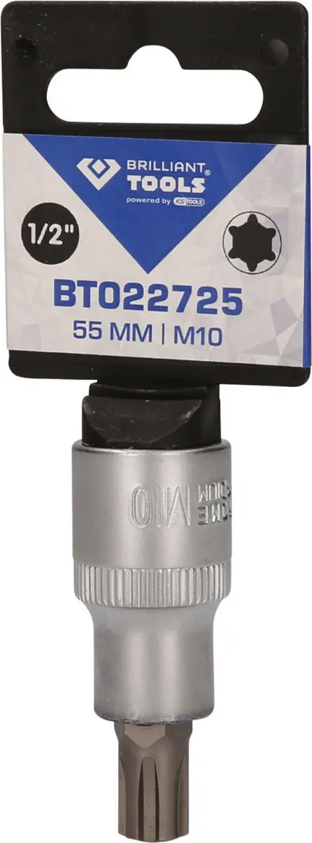 Brilliant Tools BT022725 RIBE Bitmof 1/2" M10 - 55 mm - afbeelding 2 van 4