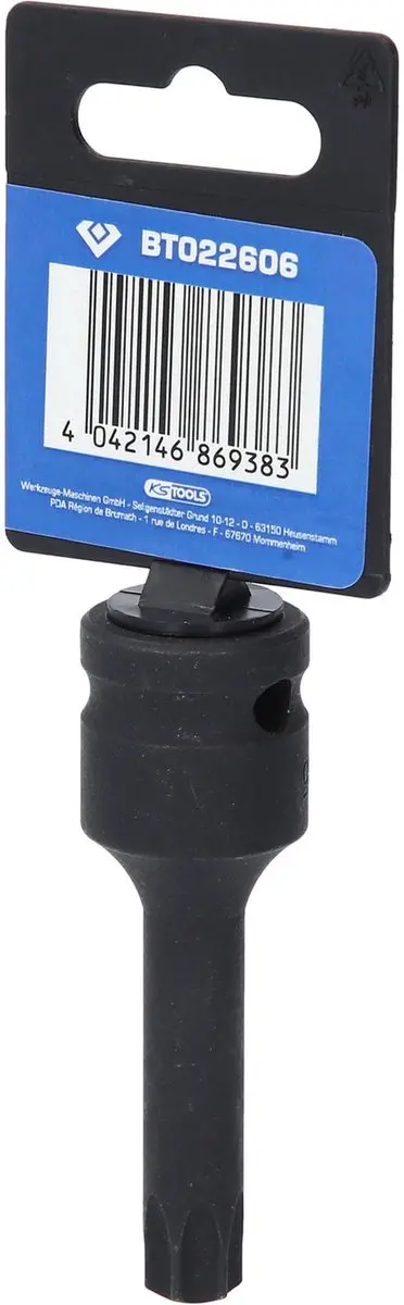 Brilliant Tools BT022606 Kracht-dop Torx T55 1/2" - afbeelding 2 van 5
